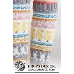 Strikkekit - Easter Dance Socks Str 35-43
