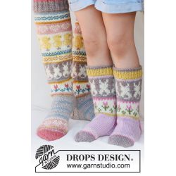 Strikkekit - Easter Dance Socks Str 35-43