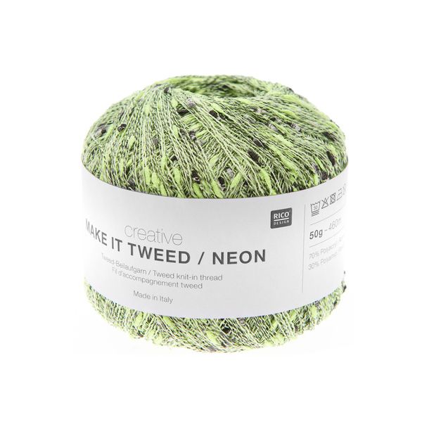 Make It Tweed - Neon - Rico Creative 001 - Yellow