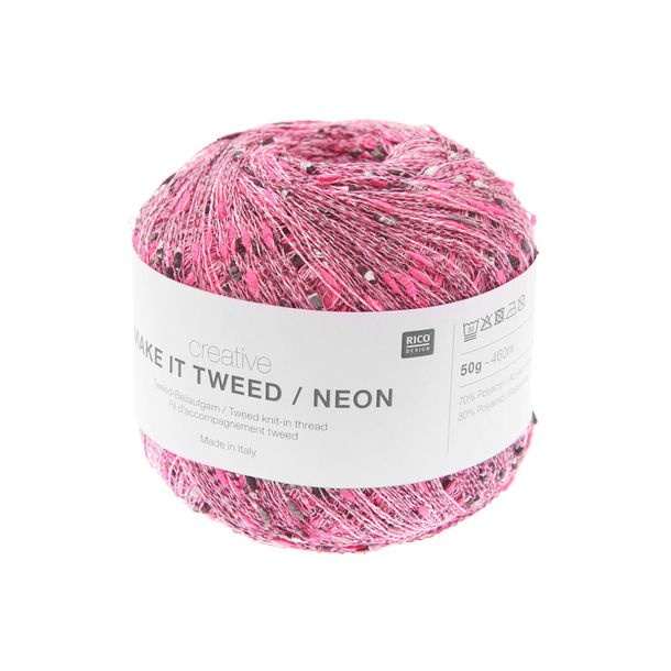 Make It Tweed - Neon - Rico Creative 002 - Fuchsia