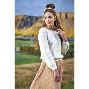 Saga án fléttu - Strikkeopskrift slges kun sammen med garn