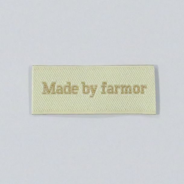 Made by label Made by farmor