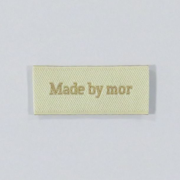 Made by label Made by mor