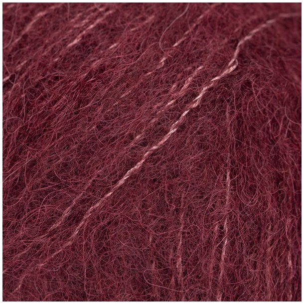 Drops Brushed Alpaca Silk 44 Plommonvin