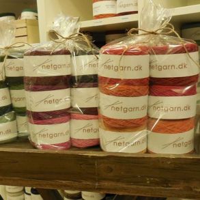 Garnpakke med 6 farvenuancer