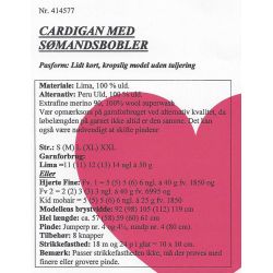 Cardigan med smandsbobler