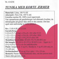 Tunika med korte rmer