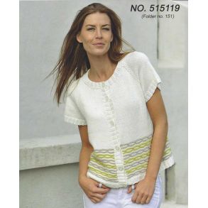 Kort trje med kdemnster