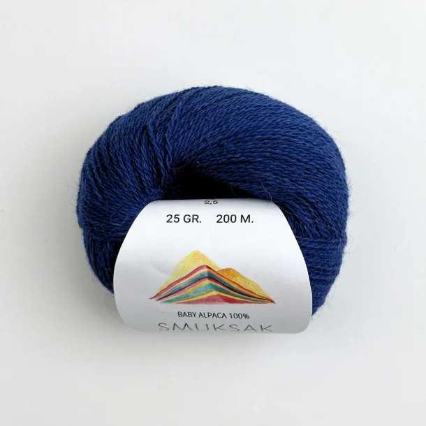 Baby Alpaca 100% - 25 g - Smuksak 4921 Deep Blue