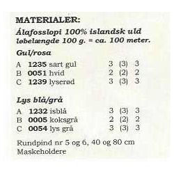 Birta 2 - Strikkeopskrift slges kun sammen med garn