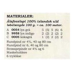 Garri - Strikkeopskrift slges kun sammen med garn