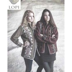 Lilja - Strikkeopskrift slges kun sammen med garn