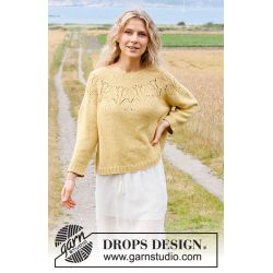 Strikkekit - Yellow Tulip Str L - XL