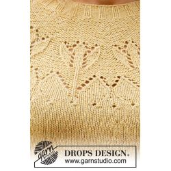 Strikkekit - Yellow Tulip Str L - XL