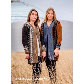 Opskrift - Vegir liggja til allra átta - slges kun sammen med garn