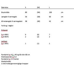 Opskrift - Abrakadabra - slges kun sammen med garn