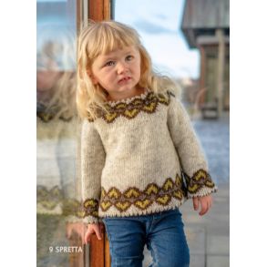 Opskrift - Spretta - slges kun sammen med garn