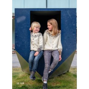 opskrift - Gjá - slges kun sammen med garn