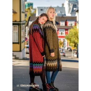 Opskrift - Síõsumarskápa - slges kun sammen med garn