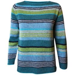 Strikkekit - Gavstrik - Turkis