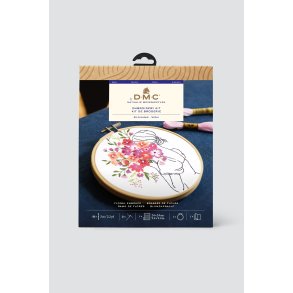 Broderi-Kit - Floral Embrace - DMC