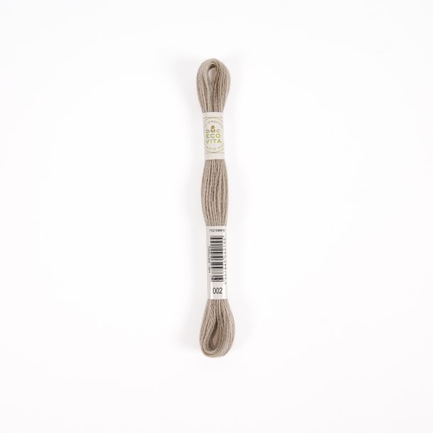 Eco Vita Uldbroderigarn 360 - DMC 002 Fresh Walnut