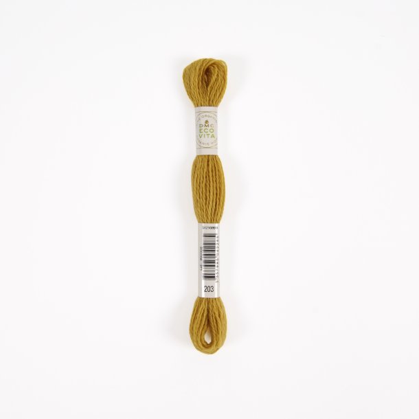 Eco Vita Uldbroderigarn 360 - DMC 203 Lemon Safflower