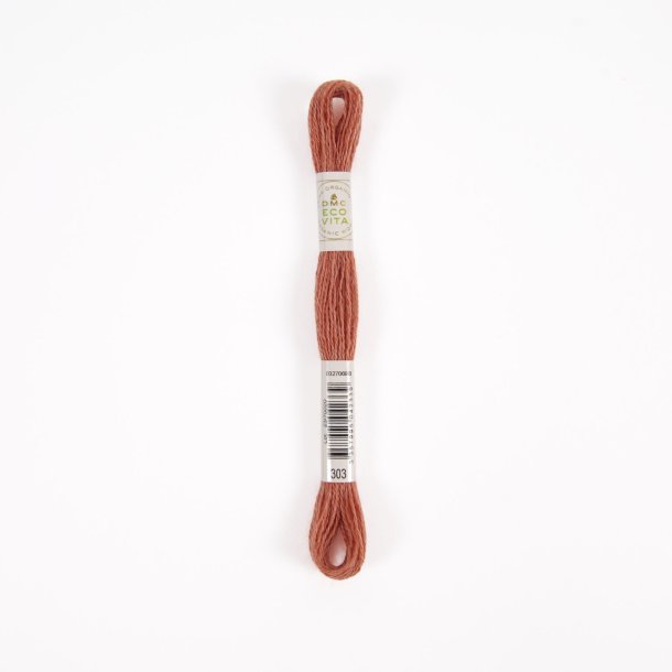 Eco Vita Uldbroderigarn 360 - DMC 303 Papaya Madder