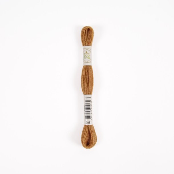 Eco Vita Uldbroderigarn 360 - DMC 306 Safflower Cedar