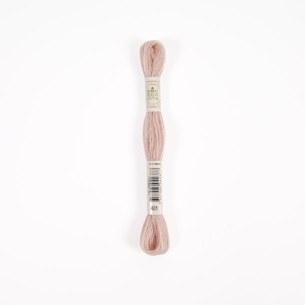 Eco Vita Uldbroderigarn 360 - DMC 401 Jasmine Cochineal