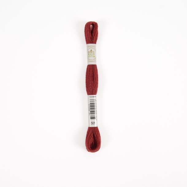 Eco Vita Uldbroderigarn 360 - DMC 501 Imperial Madder