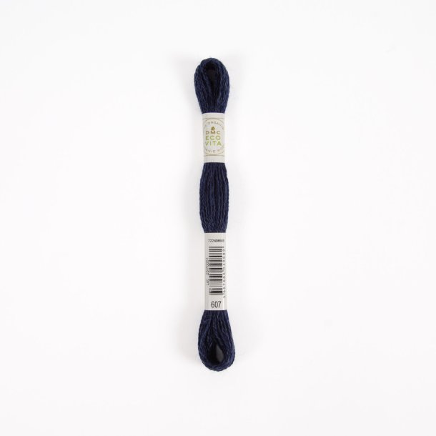 Eco Vita Uldbroderigarn 360 - DMC 607 Night Indigo