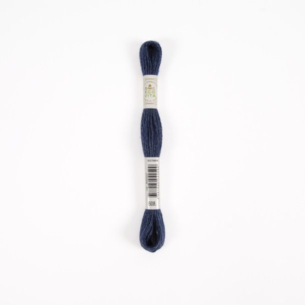 Eco Vita Uldbroderigarn 360 - DMC 608 Navy Indigo