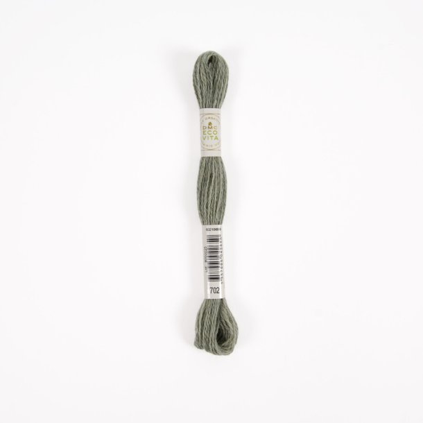 Eco Vita Uldbroderigarn 360 - DMC 702 Lichen Woald