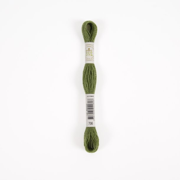 Eco Vita Uldbroderigarn 360 - DMC 706 Fern Indigo