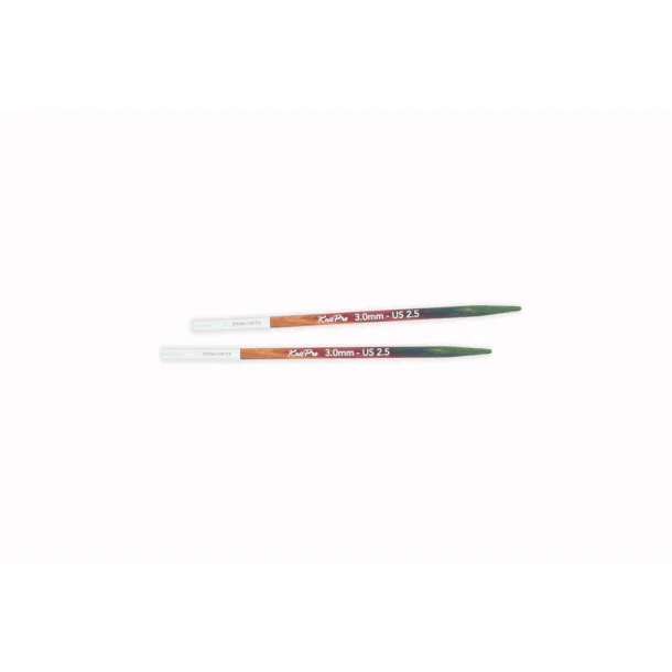 KnitPro Symfonie 2 - Korte Udskiftelige strikkepinde - 10 cm