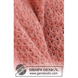 Strikkekit - Coral Barley str 65 x 80 cm