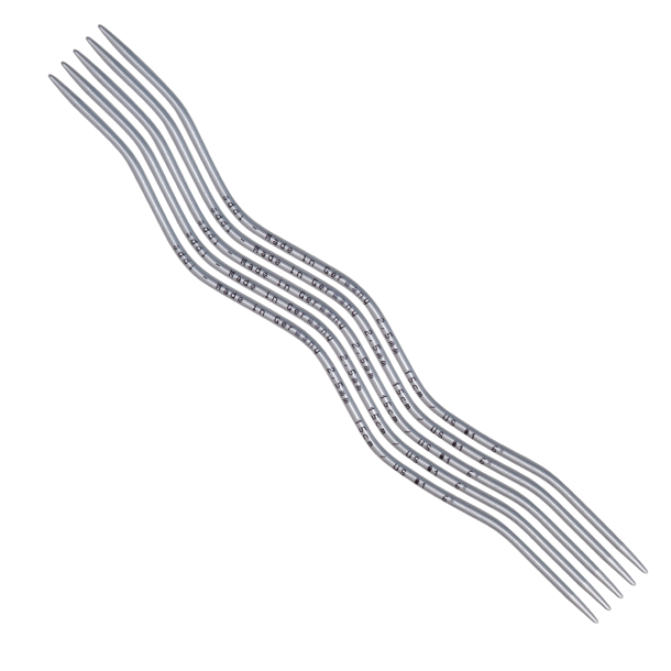 Addi Crasy Snake Lace Strmpepinde - 15 cm - Aluminium