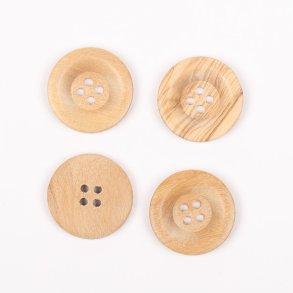 Knap - Lys Oliventr - 23 mm