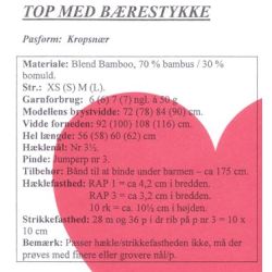 Top med brestykke