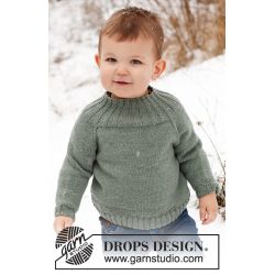 Strikkekit - First Leaf Str. 7/8 - 9/10 - 11/12 r