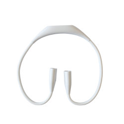 Nakkelampe - Genopladelig - Hvid