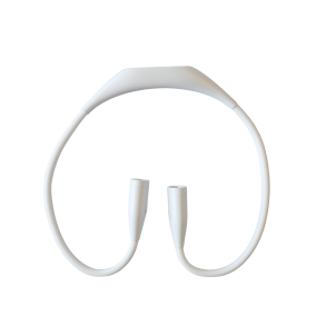 Nakkelampe - Genopladelig - Hvid