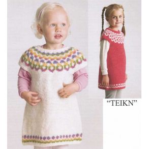 Teikn - Strikkeopskrift slges kun sammen med garn