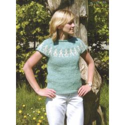 Dansiringur voksen - Strikkeopskrift slges kun sammen med garn