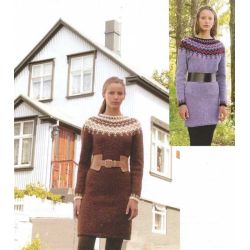 Eyja - Strikkeopskrift slges kun sammen med garn