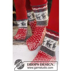 Strikkekit - Christmas Stampede str 26/28 - 29/31 - 32/34 - 35/37 - 38/40 - 41/43