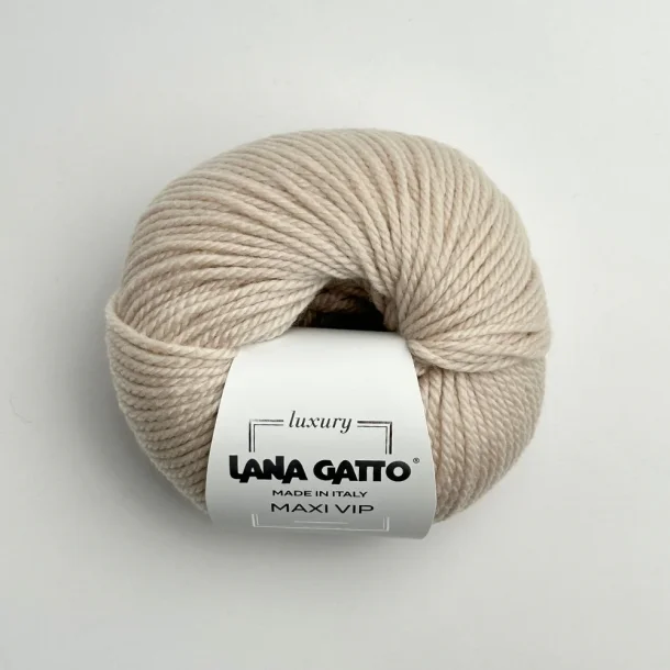 Maxi VIP Cashmere/merino A4919 White Sand