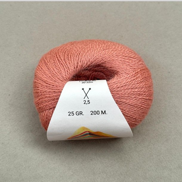 Baby Alpaca 100% - 25 g - Smuksak 2412 Dark Rose