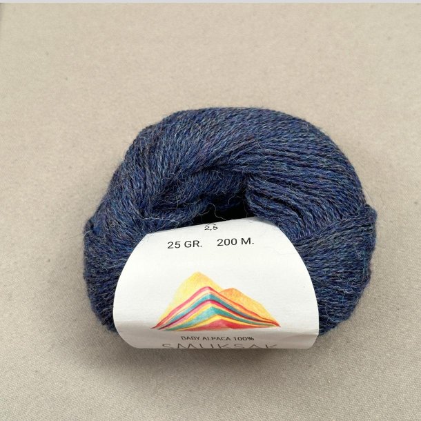 Baby Alpaca 100% - 25 g - Smuksak C866 - Dark Blue Jeans